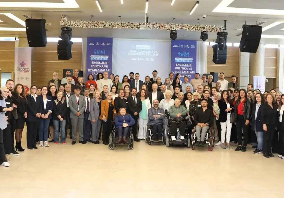 tstd1941's tweet photo. İBB Engelliler Müdürlüğünün düzenlemiş olduğu "Engellilik Politika ve Uygulamaları Çalıştayı’na Türkiye Sağırlar Tesanüt derneğini temsilen katılım sağladık.
İstanbul Büyükşehir belediyesi yerel eylem planlarının yön haritasını çizmek için Engellilerle ilgili STK'ları https://t.co/7lxintiqvx