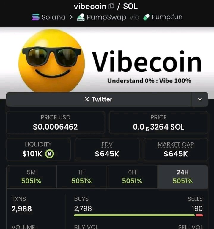 ICAN_yazeed's tweet photo. #Vibecoin #Solana #CTO #pump https://t.co/x2jvsmEjyV