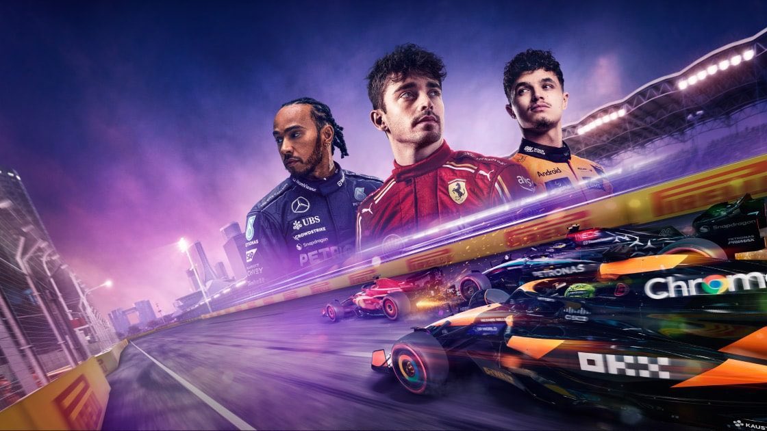 AbsoluteGaming's tweet image. Tonight will see our @EASPORTSF1 racers take to Australia in our practice event ahead of the next GP season. Lights will be out at 10pm.