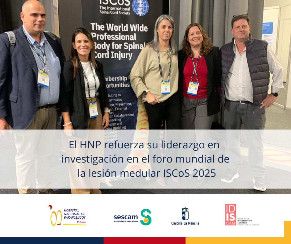 🔝#HNParaplejicos refuerza su liderazgo en #investigación en el foro mundial de #lesiónmedular  <a href="/ISCoSmeetings/">ISCoS Meetings</a> 2025
✅ Allí han presentado avances en #neuroplasticidad, modulación farmacológica, terapias inmersivas y #rehabilitación pediátrica
➕ info. 👉 acortar.link/ZNBuEC