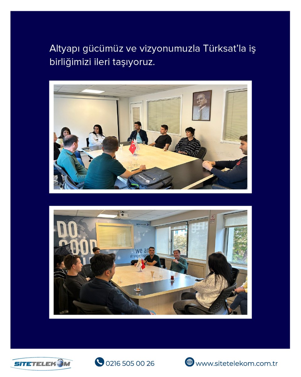 Güçlü Kadromuzla Türksat’a Hizmet Vermeye Devam Ediyoruz! 💼

Alanında uzman teknik ekibimizle Türksat projelerinde aktif görev almaktan gurur duyuyoruz. Her adımda kalite, güven ve profesyonelliği ön planda tutarak; kesintisiz iletişim altyapısına katkı sağlamayı sürdürüyoruz.