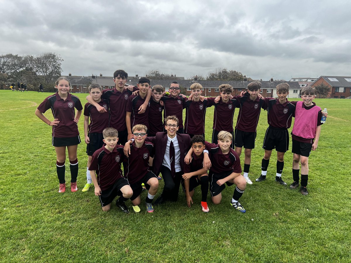 Year 9 Football: On Friday the Y9 football team played their Lancashire Cup 1st round match against St Bedes, Ormskirk. After a very slow start, (conceding a goal in the first minute) the team pulled together and came out 7-3 winners. ⚽️⚽️
