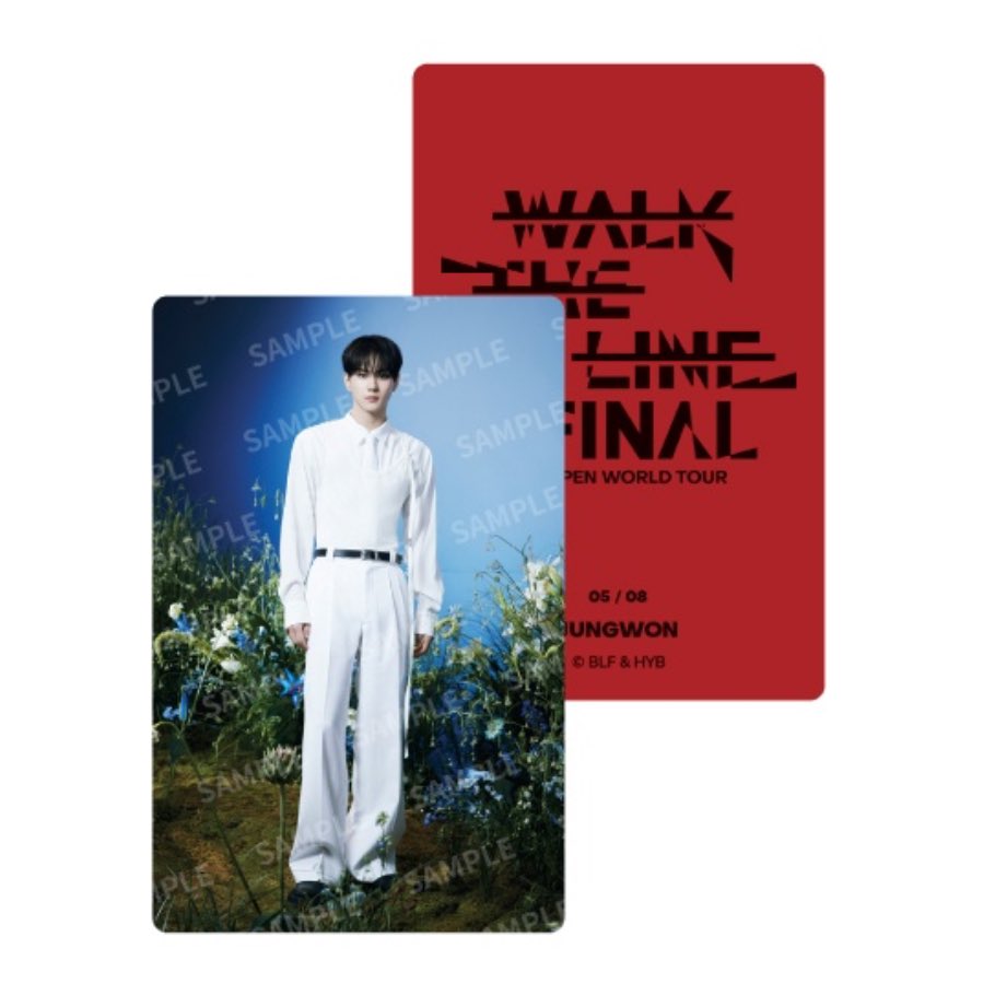 ENHYPEN WORLD TOUR 'WALK THE LINE' : FINAL OFFICIAL MERCHANDISE