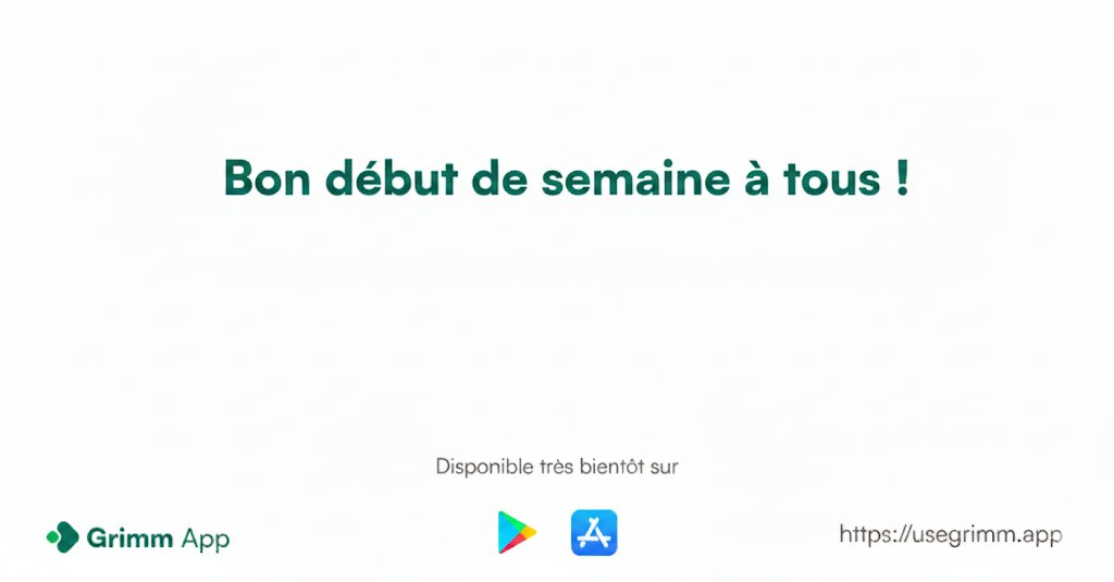 #Mondaymotivation
La confiance est le pilier de la réussite durable en finance . Grimm App vous garantit une expérience basée sur la sécurité, la transparence, l'accessibilité et la fiabilité.

Pour plus d'infos : usegrimm.app