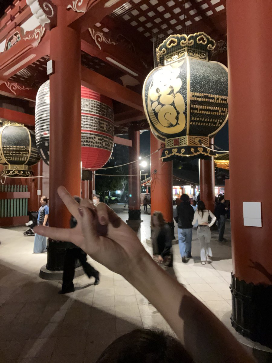 浅草なう！
おみくじ凶だったー！💦