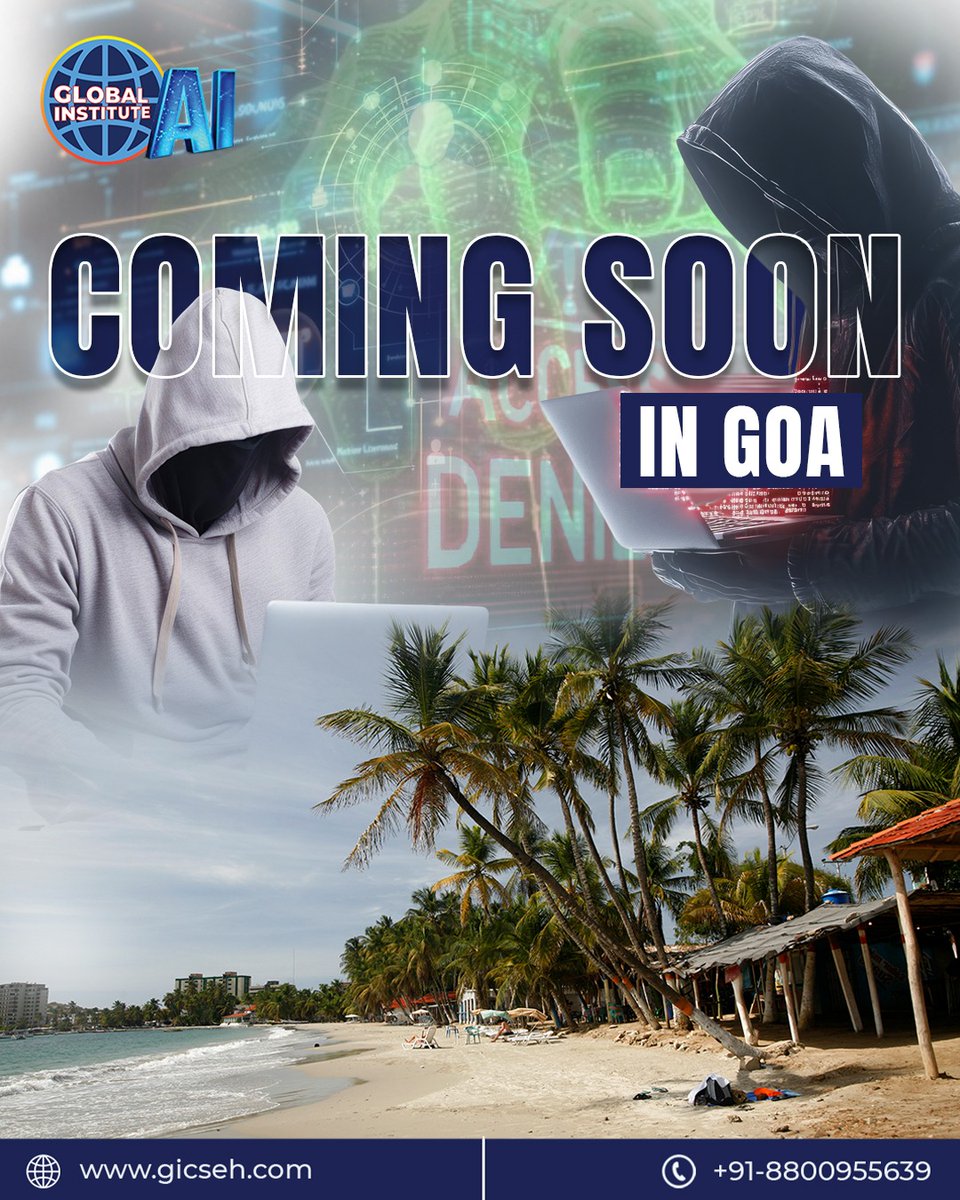 gicseh's tweet image. Big news, Goa! Global Institute of Artificial Intelligence is coming soon to your city. 

📞 +91-8800955639
🌐 gicseh.com

#GICSEH #GlobalAI #ComingSoon #GoaLaunch