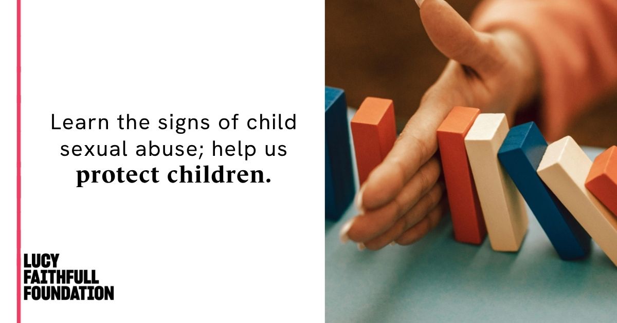 Child sexual abuse affects up to 1 in 6 children.

Sometimes there are warning signs in the child and also in the person harming them. It’s important to be able to spot those signs and get help. 

Learn the signs. Protect children: lucyfaithfull.org.uk/advice/underst…

#ChildProtection