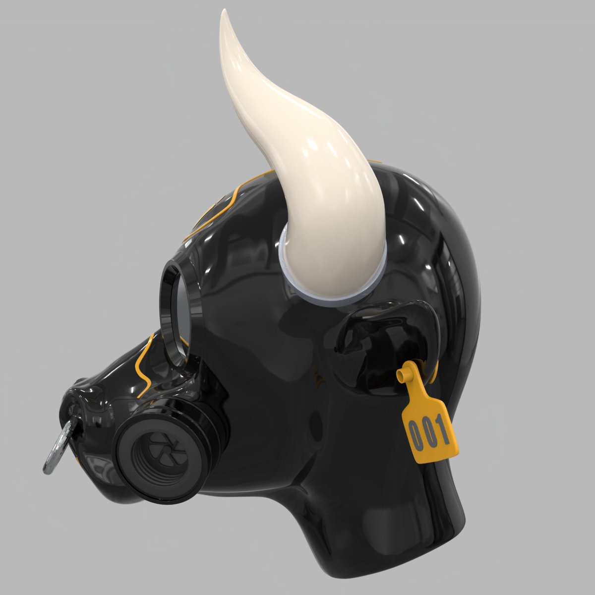 Pupjoi's tweet photo. “The Bull is coming.” 🐃🔥
This Silicone Gasmask Bull Hood design has captured everyone’s attention — now it’s time to make it perfect.

We’re now refining every line, every horn curve, every lock detail.
💬 Drop your thoughts in the comments — what details would you tweak or enhance?
🔁 The more this post gets shared, the faster this beast becomes reality.

#Pupjoi #BullHood #FetishGear #BDSMCommunity #MaskArt #BreathPlay #FetishFashion #BDSMStyle #SiliconeArt #FetishCommunity #GasMask