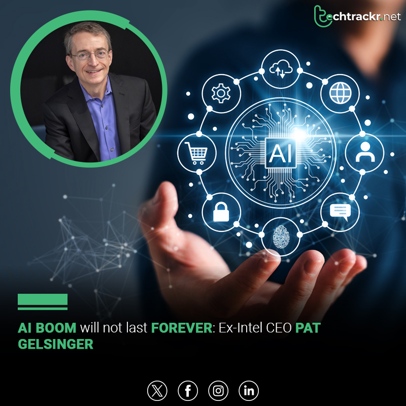 TechTrackr_net's tweet image. Former Intel CEO Pat Gelsinger warned the AI boom won’t last forever, likening it to the internet era’s short-lived optical surge.
#PatGelsinger #Intel #AIBoom #TechTrends #ArtificialIntelligence #Innovation #FutureOfAI #TechTrackr #TechNews