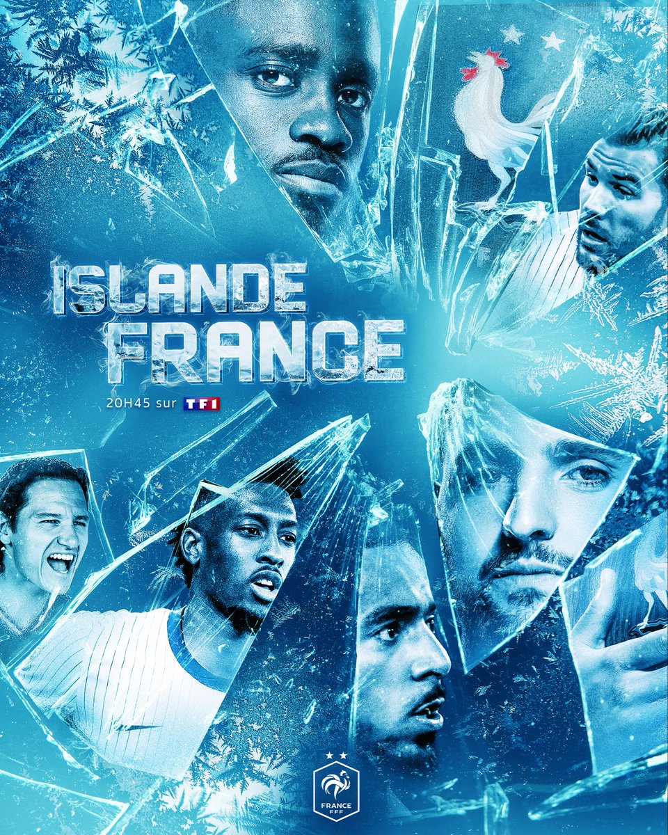 𝑱𝒐𝒖𝒓 𝒅𝒆 𝒎𝒂𝒕𝒄𝒉 ! 🇮🇸🇫🇷

Il faudra braver le froid de Reykjavik pour décrocher 3 points de plus dans la course à la qualification à la Coupe du monde 💪

RDV ce soir à 20h45 sur TF1 📺

#ISLFRA | #FiersdetreBleus