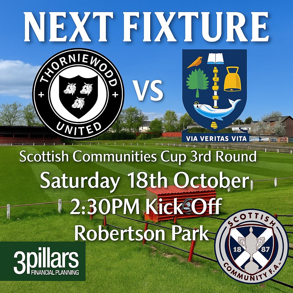 𝑼𝒑 𝒏𝒆𝒙𝒕 🔜 

Scottish cup 3rd Round 🏆