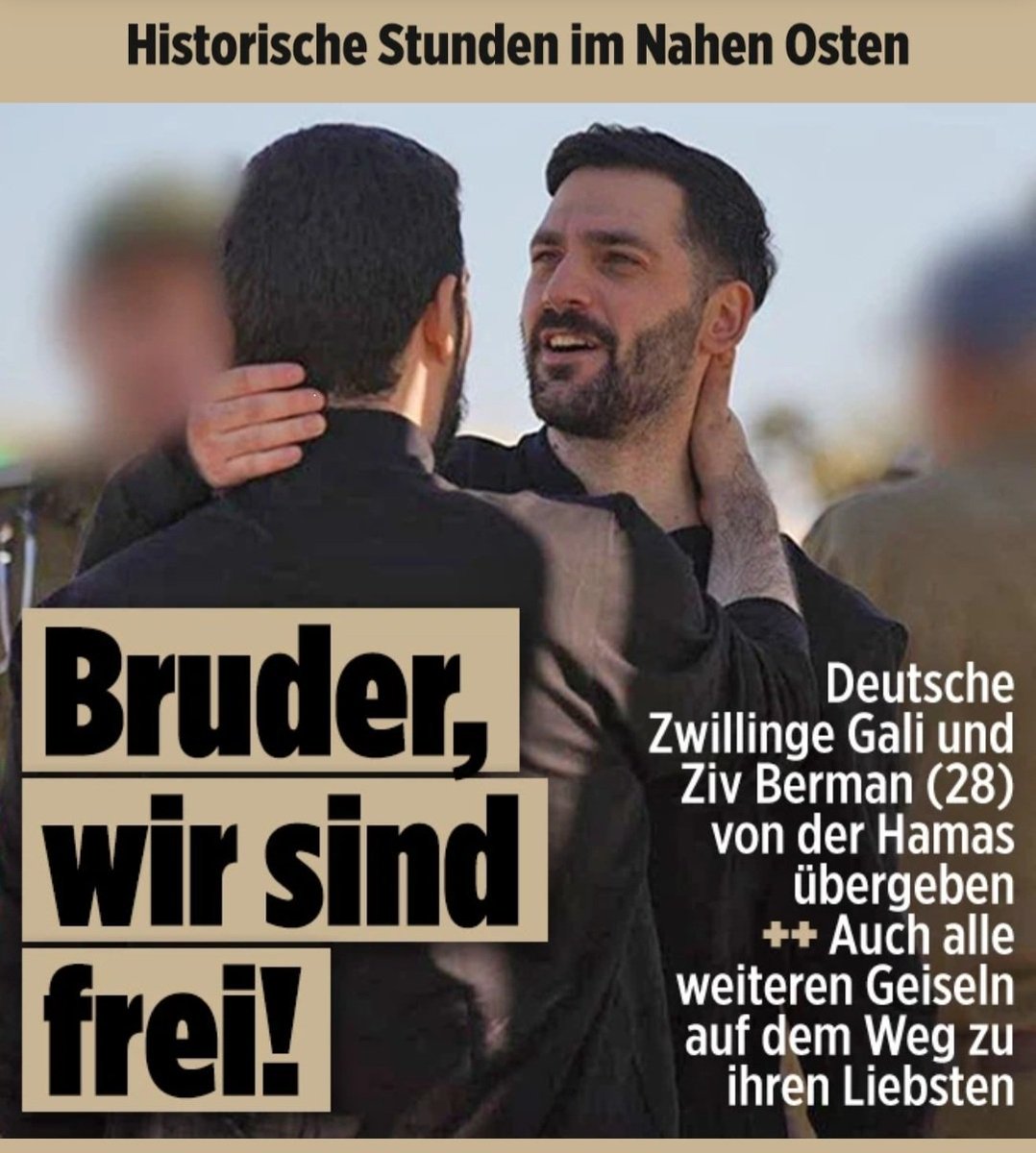 Die schönen Bilder aus dem Nahen Osten und das Ende des Bombardements zeigen: Wer Kämpfe beenden will, braucht den WILLEN zum Frieden! Trump hat ihn. Baerbock, von der Leyen und Merz haben ihn leider nicht.