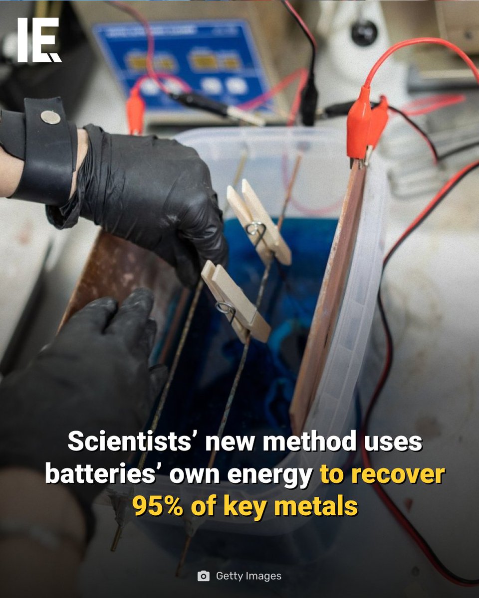 IntEngineering's tweet image. Researchers use controlled thermal runaway to process batteries. bit.ly/3KRwDjs