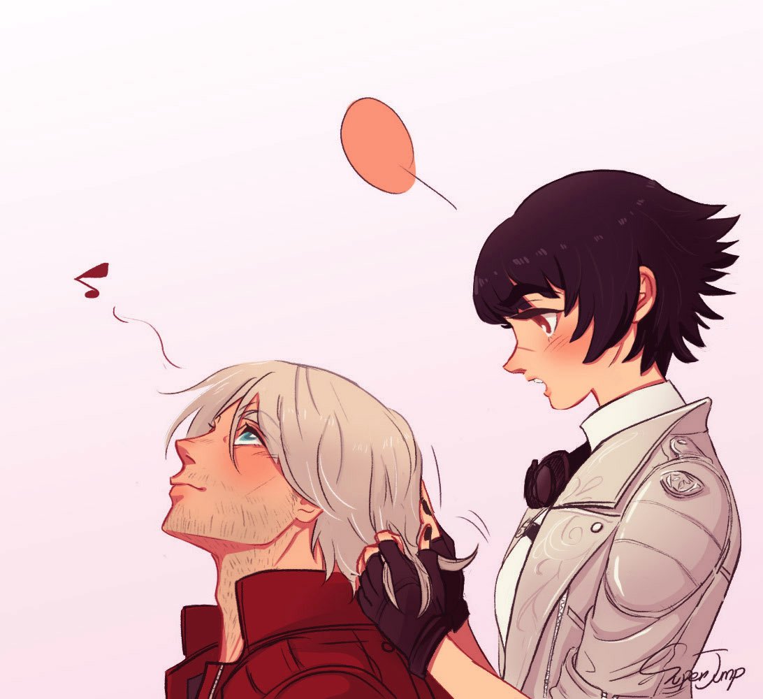 jumpoon's tweet photo. Old pieces but still my fave ❤️✨🥰 #DantexLady #DMC #DevilMayCry5 https://t.co/e4Uda1c4yc
