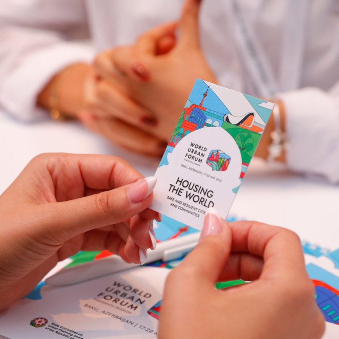 AnacludiaRossb1's tweet photo. The largest stakeholder platform of @UNHABITAT — the World Urban Forum #WUF13 — is open for registration.

A platform for stakeholders, by stakeholders.

Join us on the #RoadtoBaku &amp; engage through the Azerbaijan Urban Campaign ahead of @WUF_UNHabitat

🔗 https://t.co/NHruSOShhs https://t.co/cSqeF6aWFS