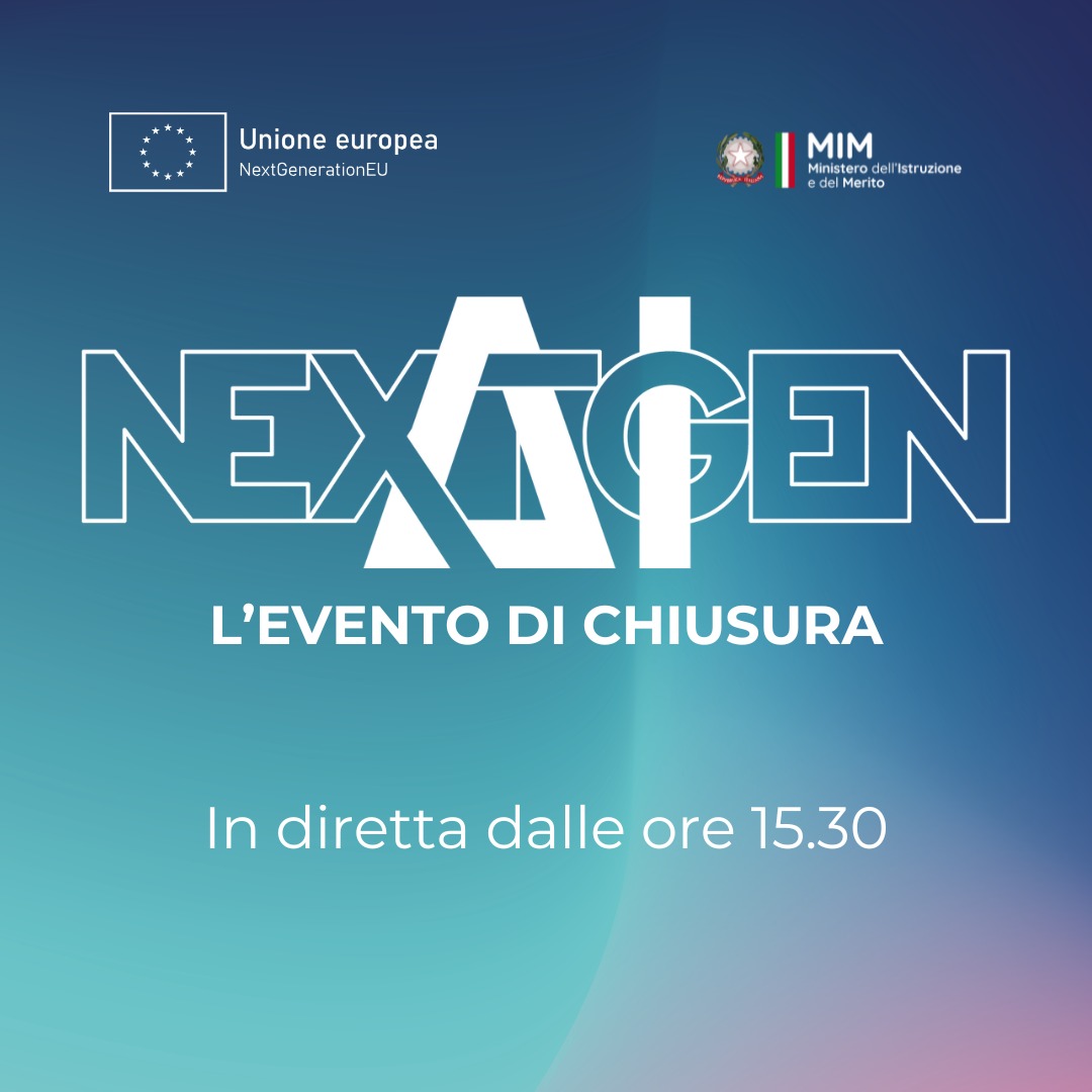 MIsocialTW's tweet image. #NextGenAI, oggi alle 15.30 presso il Teatro San Carlo di Napoli, si svolgerà l’evento di del primo summit internazionale sull’intelligenza artificiale nella #scuola.

Qui la diretta ➡ youtube.com/live/LN_v2T5js…