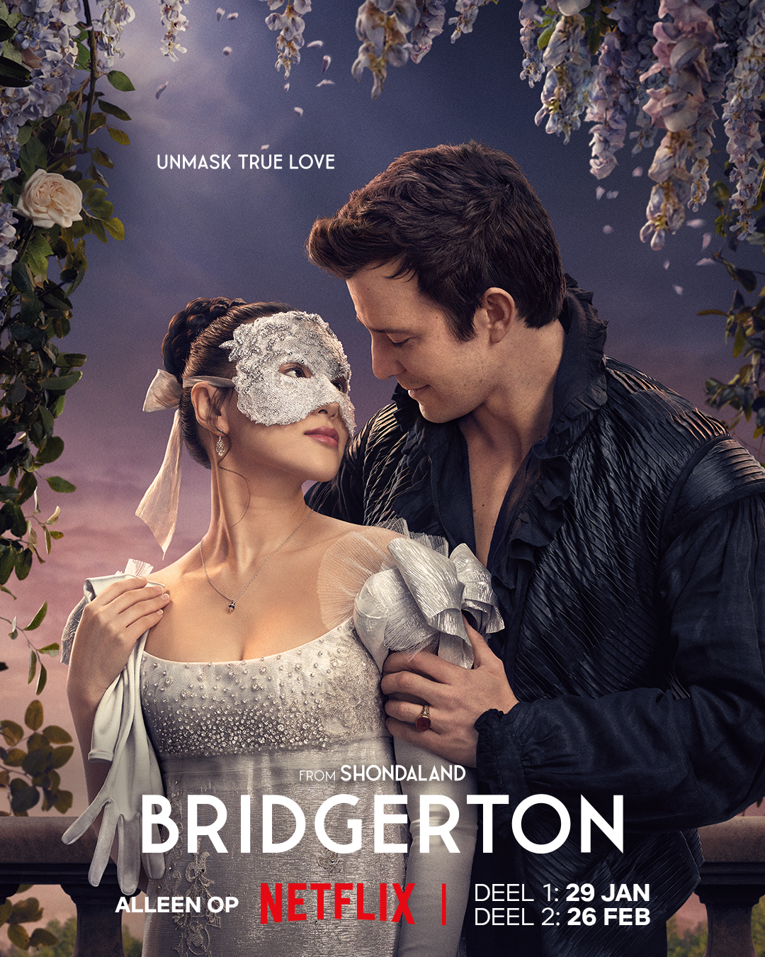 Bridgerton S4a komt op 29 januari 2026 naar Netflix België