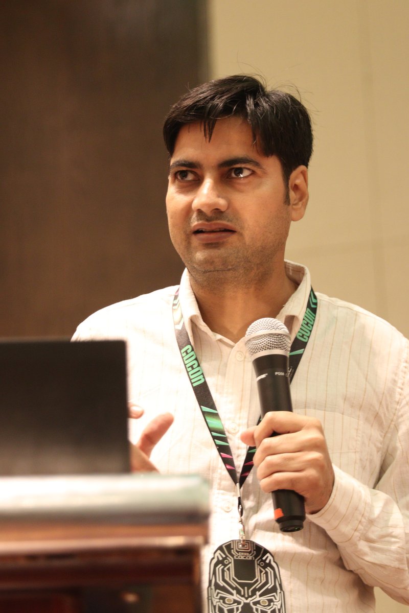 Niraj Kumar joined Telecom Village <a href="/_c0c0n_/">c0c0n2025</a>  as our guest speaker, presenting SIP Security VoIP and Beyond.

A focused session unpacking communication layer threats and defenses. #C0c0n2025 #TelecomVillage