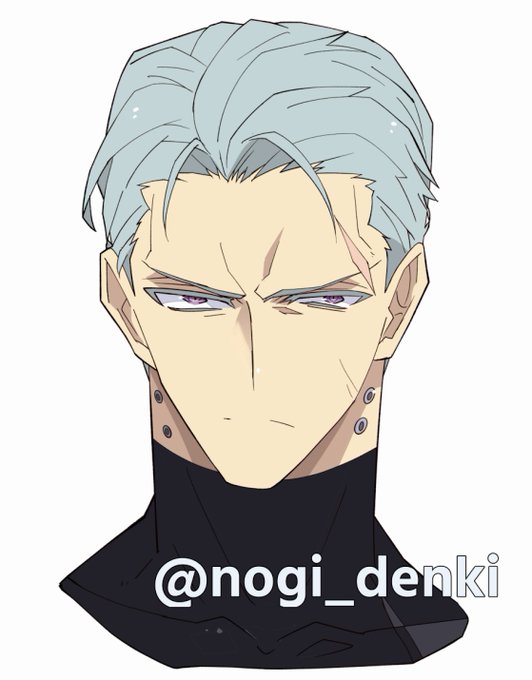 なんかUPできるらくがき絵ないかなとちょっぴり探したらみつけた眼鏡ぬきV.Ⅱスネイルこと男の閣下の図。女の閣下はほぼ毎日描いてると俺のヘキが曲がっちゃう… 