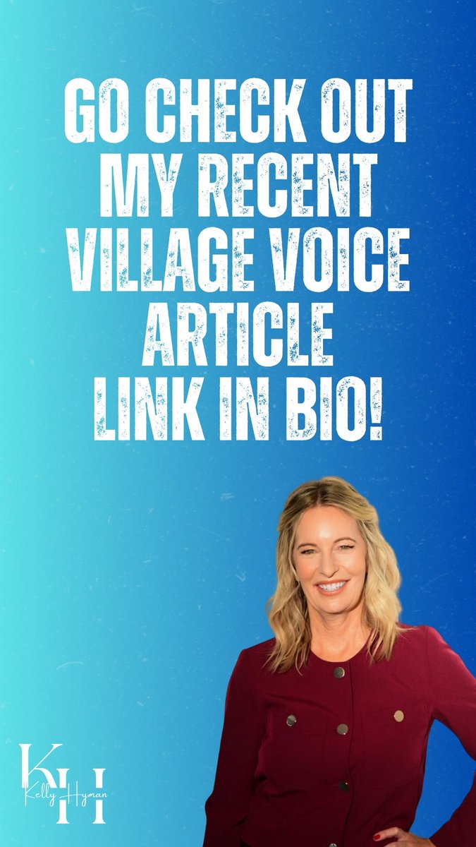 Kellyhyman1's tweet image. Thrilled to share my latest feature with Village Voice! 🗞️
I dive into today’s biggest legal and media conversations — check it out through the link in my bio!
#KellyHyman #VillageVoice #LegalCommentary #MediaAnalysis #WomenInLaw #Attorney #LegalExpert #ArticleFeature #InTheNews…