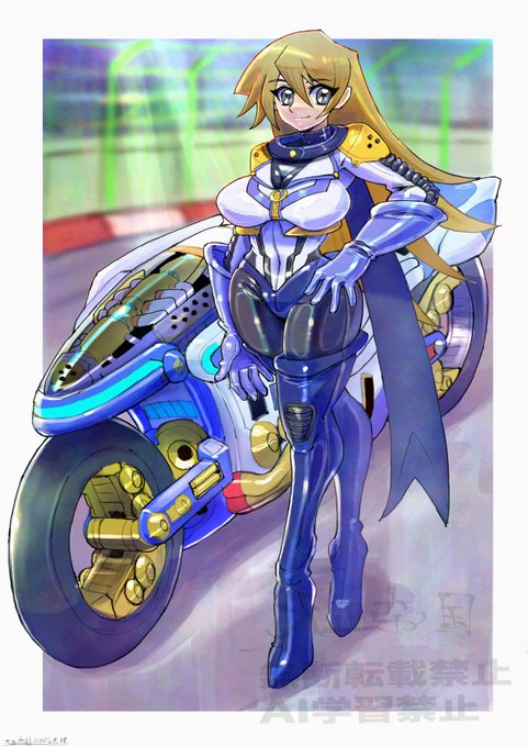 天上院明日香アクセラレーション! ライダースーツ似合うと思うんだよね、明日香さん。