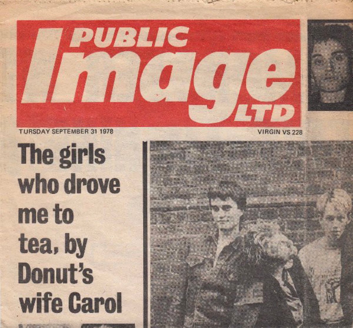 On this day in 1978 #PiL released their self titled debut single 'Public Image Ltd'
