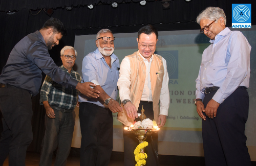 AntaraGlobal's tweet photo. 🌿 Antara inaugurated Mental Health Week 2025 on 11th October 2025 with Mr. Kevin Goh, Acting Consul-General, Australia. Inspiring messages, heartfelt performances &amp; a powerful reminder of healing through art. 💙
#Antara #MentalHealthWeek2025 #HealingThroughArt #CommunityCare https://t.co/Itxu64vMGF