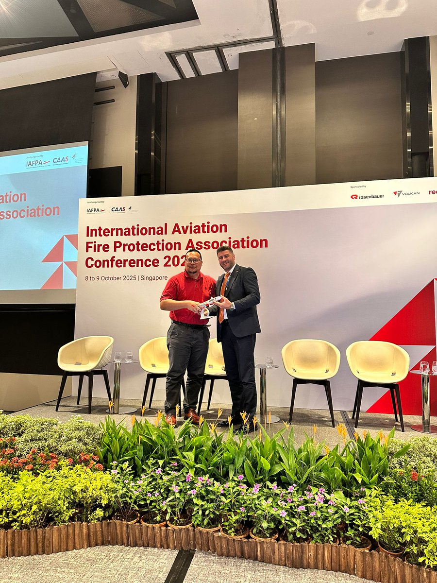 Uluslararası ARFF Derneği, Dünya ARFF Şefleri Forumu ve IAFPA Konferansında!

7–9 Ekim 2025 tarihleri arasında Singapur’da düzenlenen Dünya Sivil Havacılık ARFF Şefleri Forumu ve Uluslararası Havacılık Yangından Korunma Derneği (IAFPA) Konferansı, Sivil Havacılık Otoritesi
