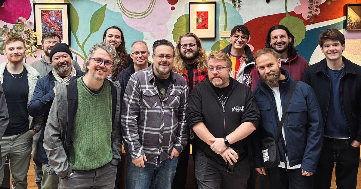 AudioLiverpool's tweet image. Great fun yesterday at Commune Liverpool for Game Audio Liverpool! I’m currently starting to plan the Xmas meet up stay tuned !

#gameaudio #sounddesign #postaudio #liverpoolnetworking #gamedev