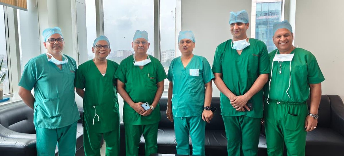 Last month I helped initiate the Robotic Transplant program at AIIMS New Delhi.This month at SMS College Jaipur .These programs have the potential to touch countless lives .