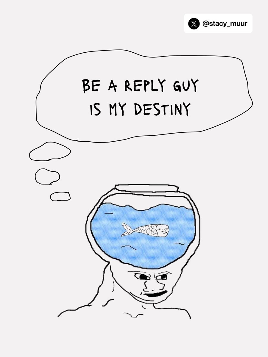 Being a "reply guy" is a common mistake among emerging content creators on CT.

Everyone advises it because every comment you leave boosts THEIR content.

Here's more: if you consistently engage with the same profiles – but get no engagement from the author, your internal X