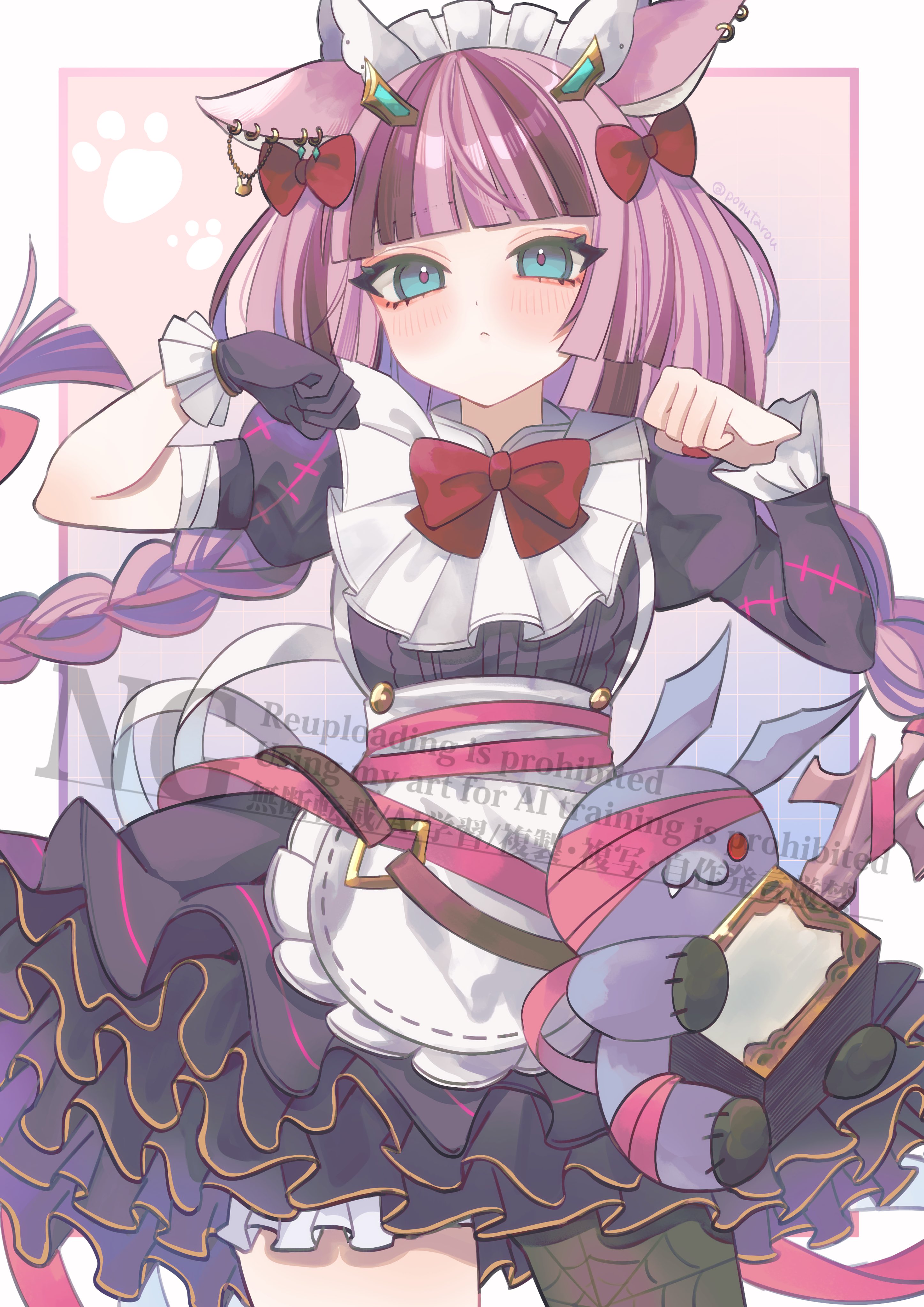 ririn☆様 ALICE and the PIRATES / 天幕裏の赤ずきん柄ジャンパースカート