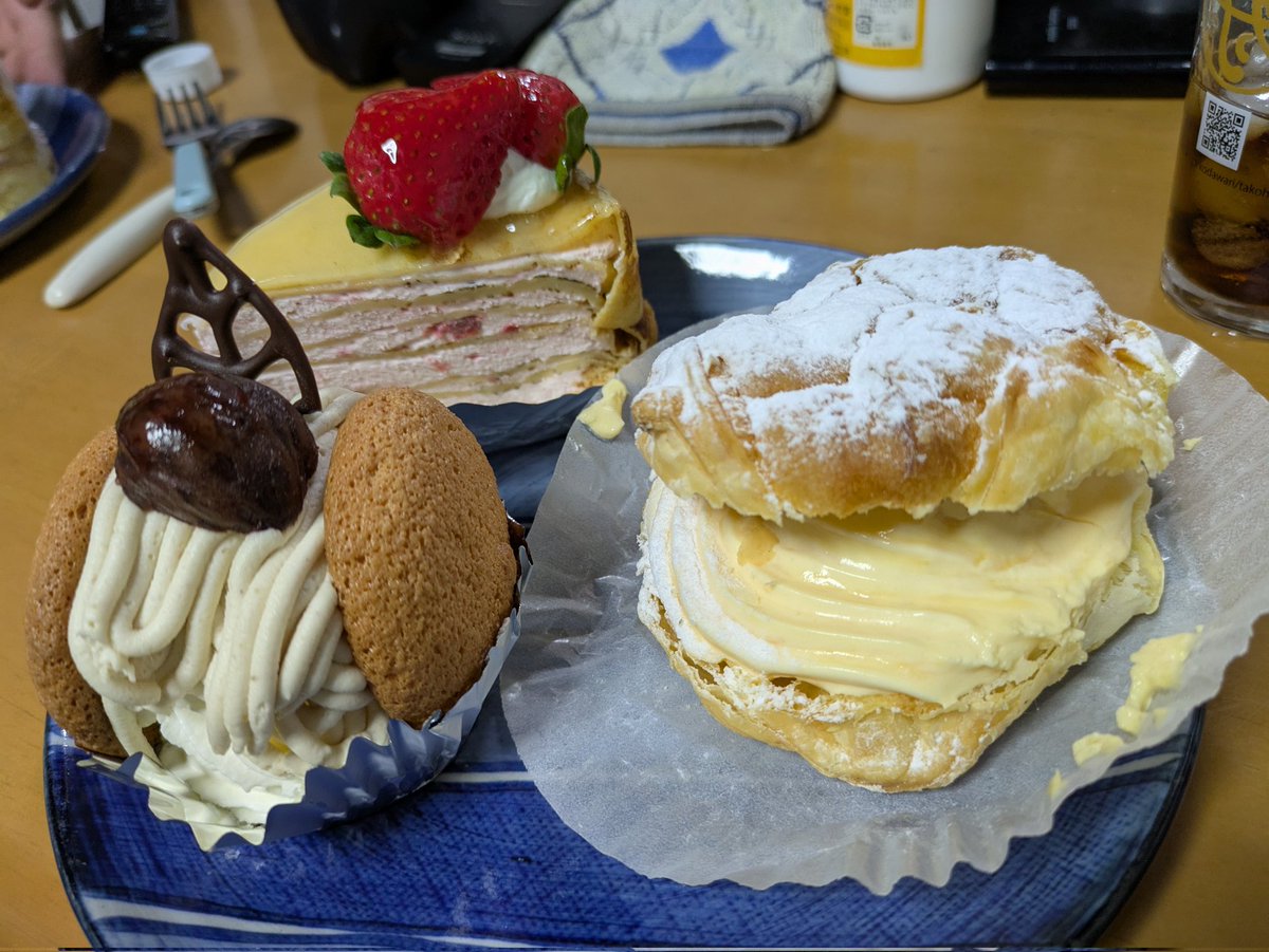 Birthdayショートケーキ〜🤤