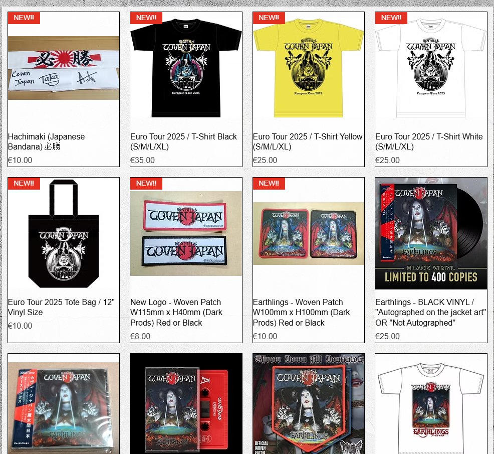 Official Shop For Overseas, Re-Open!
▼International Shipping Available
coven.site/shop-for-overs…
Now we have a special gift🎁Check it out!