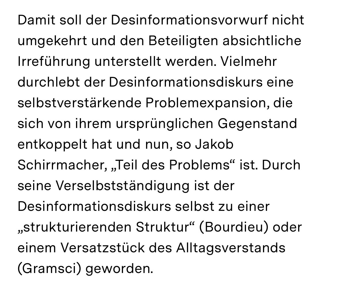 Martin Debes (@martin_debes) on Twitter photo Lesenswerter Text von <a href="/Besser_Deniz/">Deniz Yücel</a> über Desinformation als neueste Begriffskeule.
bpb.de/shop/zeitschri… Lesenswerter Text von <a href="/Besser_Deniz/">Deniz Yücel</a> über Desinformation als neueste Begriffskeule.
bpb.de/shop/zeitschri…