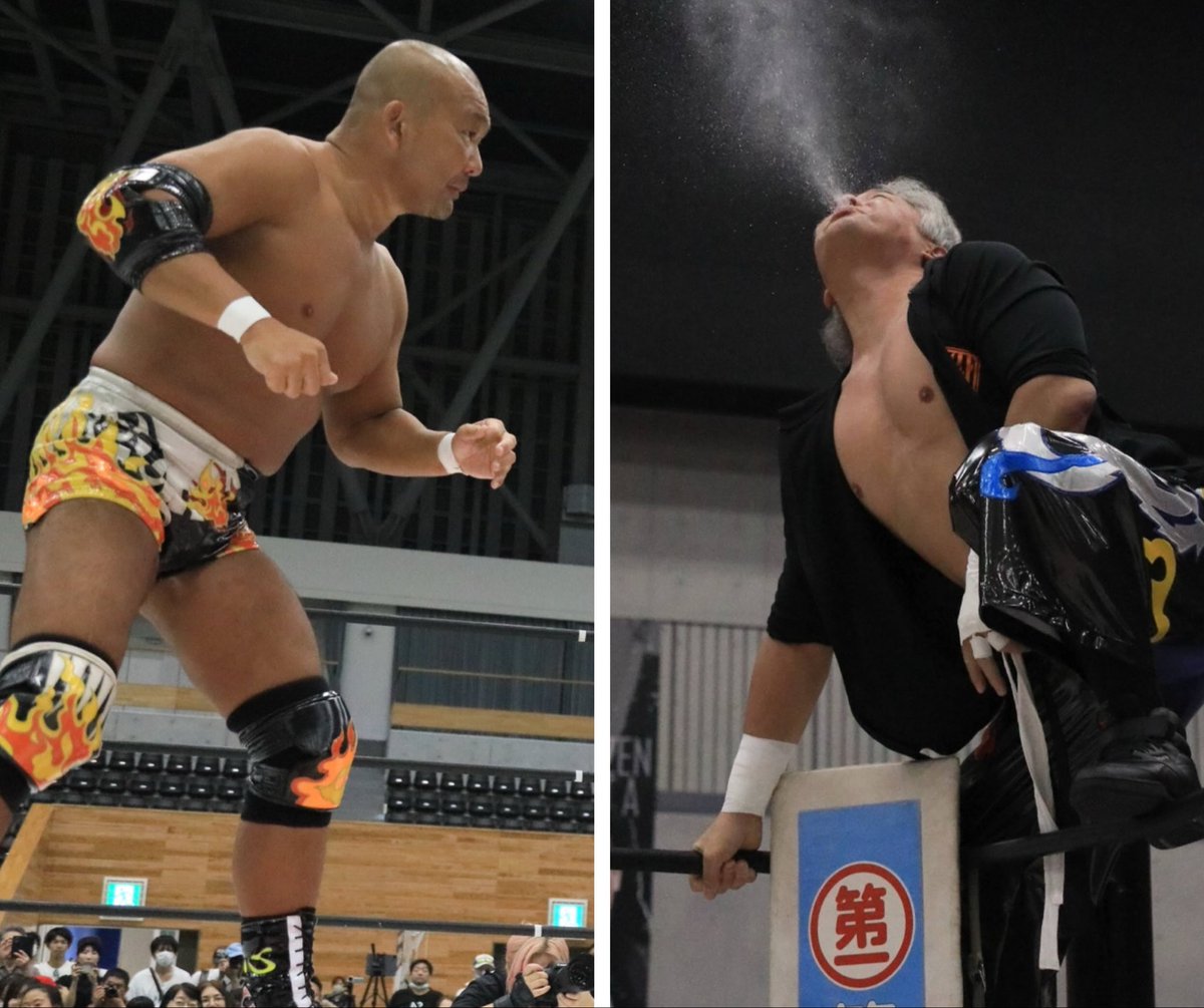 プロレス 世代を超えた魂の激突🔥】 TAJIRI＆田中将斗、タッグ結成へ！ 九州