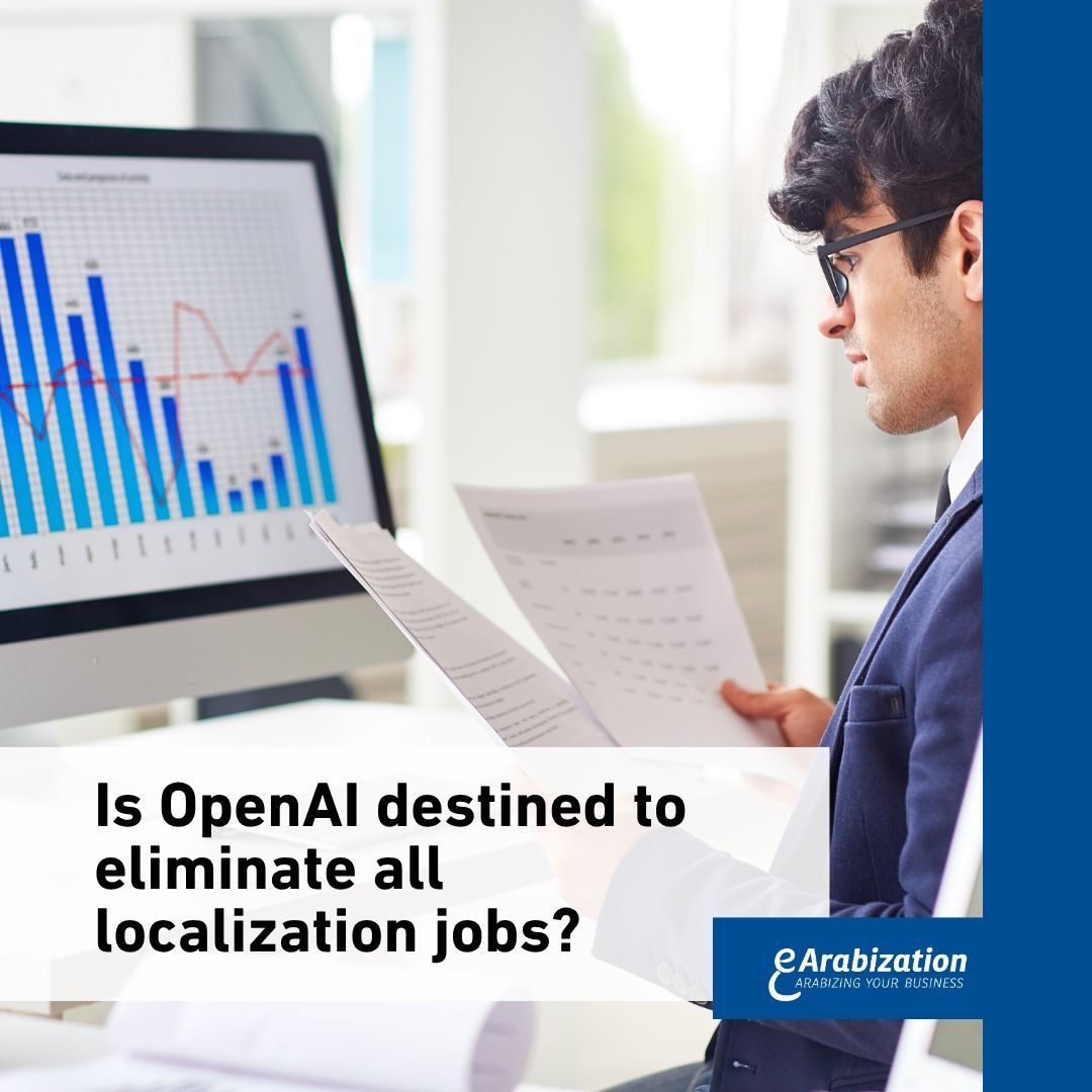 E_Arabization's tweet image. When OpenAI recently posted a position for a Localization Manager, it sent a clear message: no matter how advanced AI becomes, human expertise in language and culture remains essential.

At e-Arabization, we believe the future of localization is not human vs. AI — it’s human +…