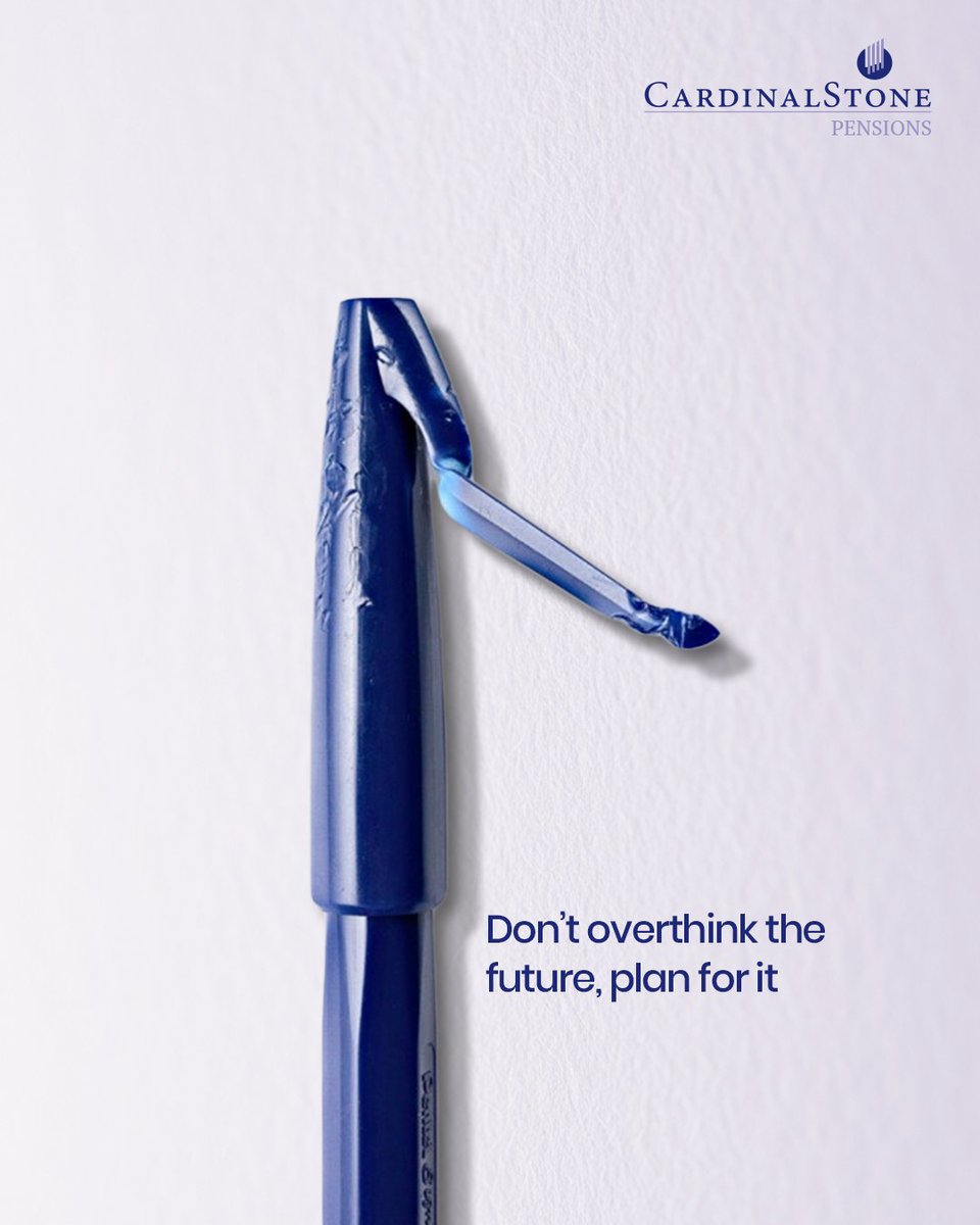 CStonePensions's tweet image. Your pen doesn’t have to suffer the pressure of your overthinking. 😅

Plan your retirement now and give your future the peace it deserves.

#CardinalStonePensions #SayYes 
#SayYesToCardinalStonePensions