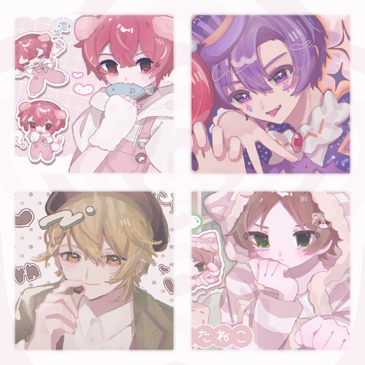 描きたい時にゆるくお絵描きしてます🍒
色んな方と仲良くしたいです^..^♩

lit.link/nikuman10

 #浦島坂田船crewの絵描きさんと繋がりたい
#浦島坂田船crewさんと繋がりたい 
#坂田家さんと繋がりたい