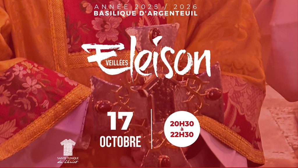 C’est ce vendredi 17 octobre à 20:30… Pluie de grâces prévue!