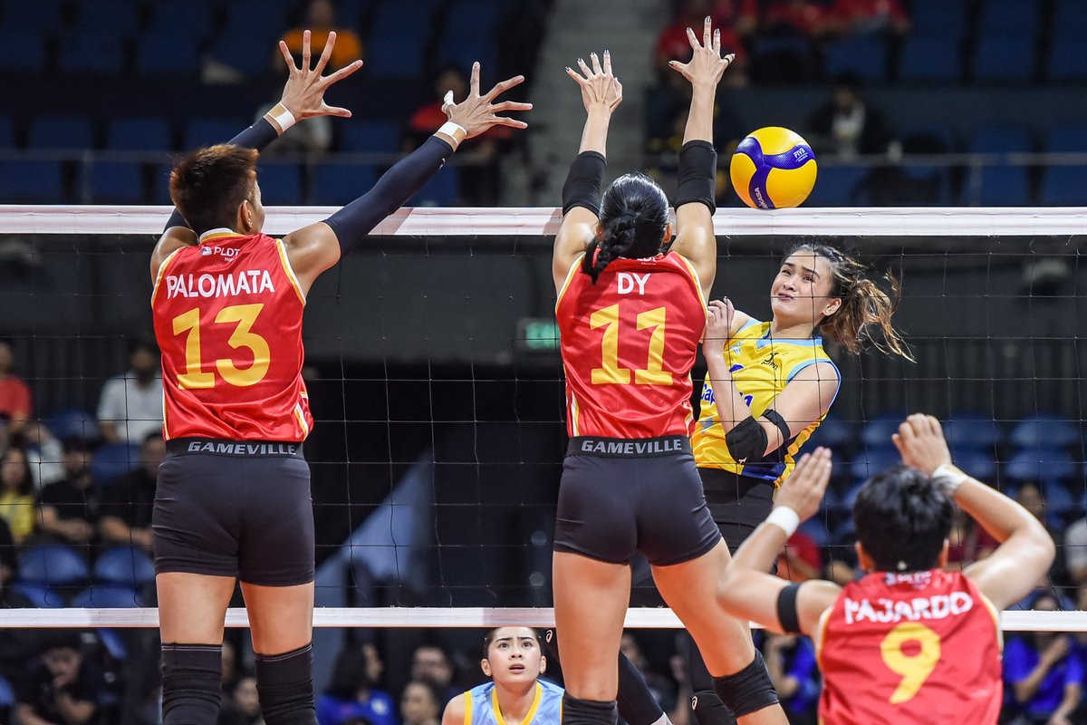 ☎️PLDT HIGH SPEED HITTERS WITH 16 BLOCKS IN 3 SETS TODAY! 🤯😤