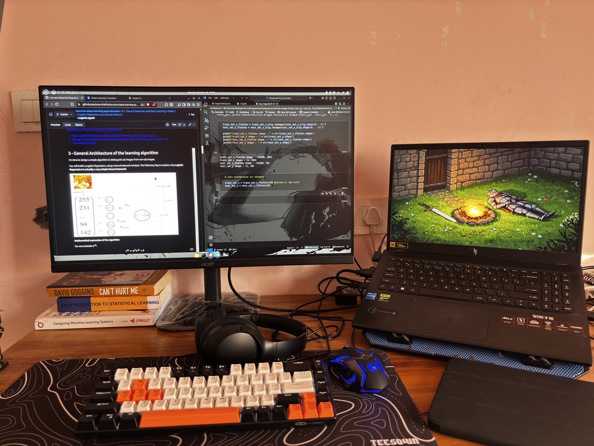 sharpeye_wnl's tweet image. Skipped classes, lockedin for the next 4 hours