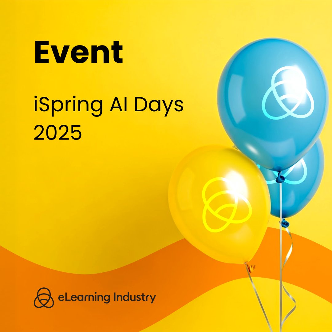elearnindustry's tweet image. 🚀 @iSpringPro AI Days 2025 is almost here!
Join top L&amp;amp;D pros &amp;amp; AI experts for a free online conference packed with real-world insights, live demos, and practical takeaways.

🗓️ Oct 29 | 10 AM–2 PM (UTC -4)
🎟️ Register now → hubs.la/Q03MTWqf0

#AI #iSpring #eLearning