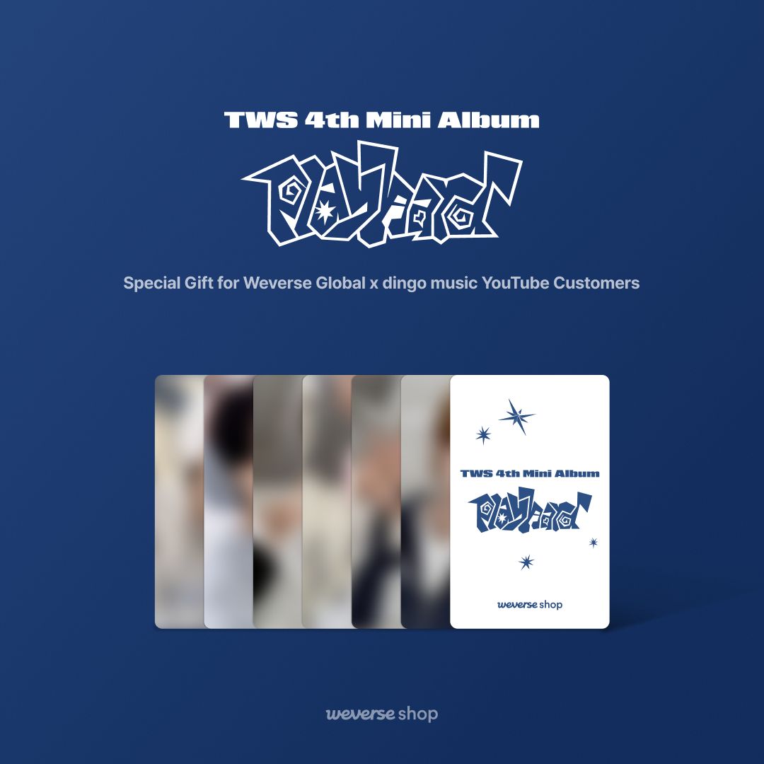 TWS (@TWS_PLEDIS) 4th Mini Album『play hard』 Weverse Global x