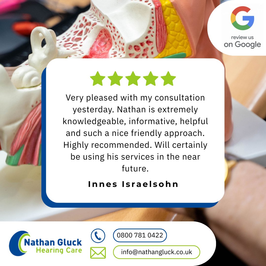 As a family-run business, we take pride in providing expert hearing care with a personal, compassionate touch.🦻

👉Leave us a Google review here:  loom.ly/RttsIIo 

#GoogleReviews #PatientCare #EarHealth