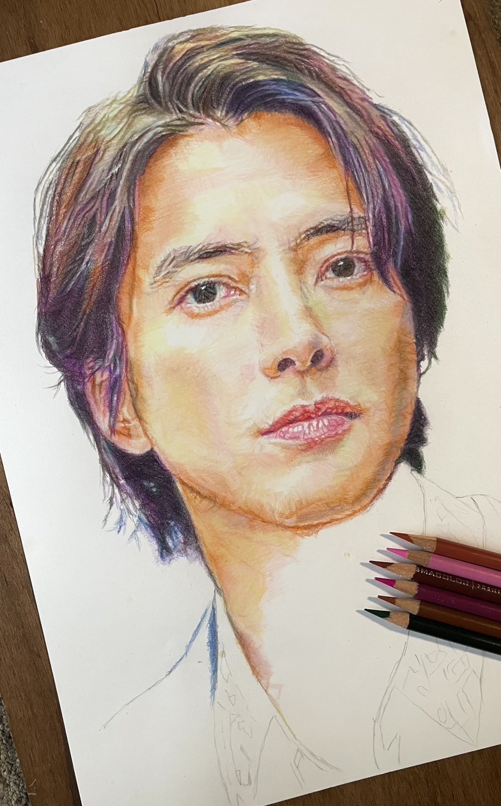 mieru731です♪ 色鉛筆画 色鉛筆画 - Search / X