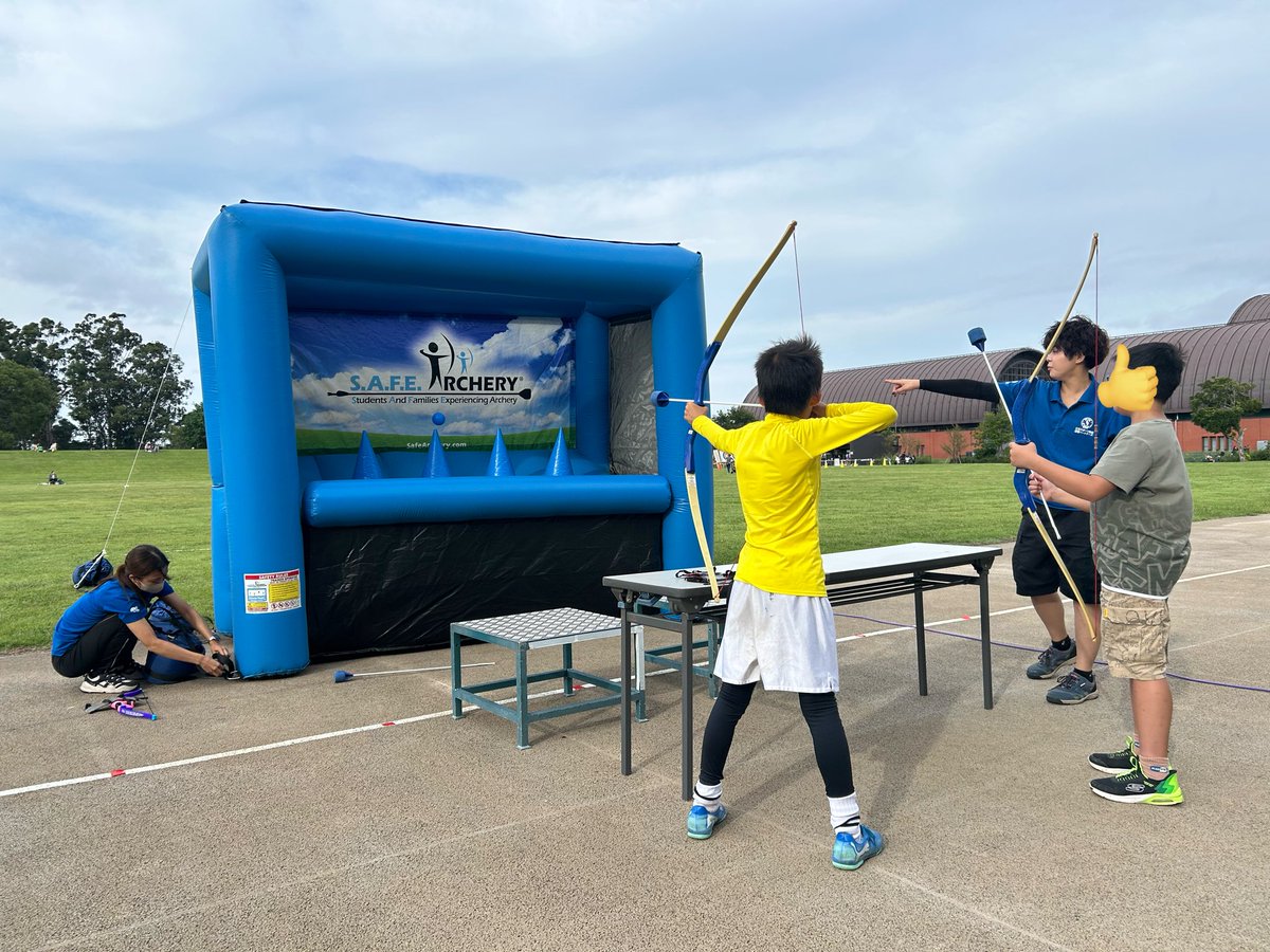 yume_archery's tweet photo. 🦆大感謝🦆
本日は夢の島はらっぱスポフェス2025へお越しいただきありがとうございました✨
おかげさまでアーチェリー場は大変賑やかな一日となりました🦆🦆🦆
天候が不安定な中、ご予約＆お立ち寄りいただき感謝いたします‼️
また遊びに来て下さい☺️🌱

#夢の島公園アーチェリー場 https://t.co/H7FFpP65gW