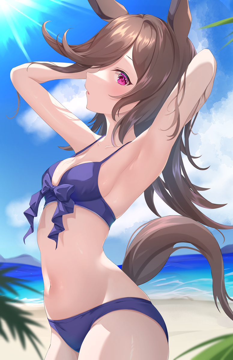 なんか今日暑いから水着らいすちゃんね
umamusume