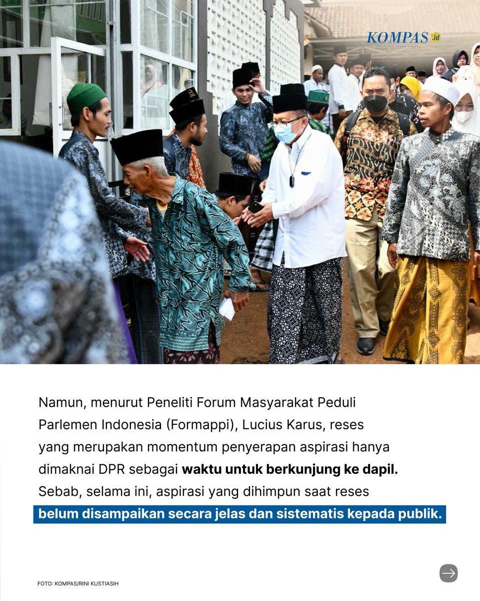 hariankompas's tweet photo. Apa manfaat reses anggota DPR bagi rakyat?
#KompasBrief #ResesDPR #Reses #AdadiKompas https://t.co/F25hFJnaTZ
