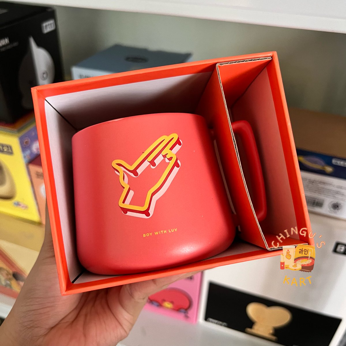 chingus_kartph's tweet photo. #ChingusKart_ONHAND - BTS OFFICIAL CAFE MUG

💵 ₱500 each + lsf

Boy With Luv ✅
Mic Drop ✅

📍Bulacan
💸 GCash / BDO / Maya
🚚 LBC / J&amp;T / GGX / SDD

🏷️ wts lfb ph rm jin suga jhope jimin v jungkook https://t.co/CjzeRTwPSz